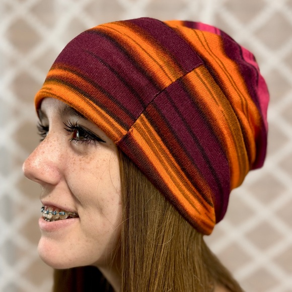 Slouch Cap Headband Multi Color - Picture 1 of 1